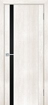 Дверь Profilo Porte PSN-10 Бьянко антико лакобель чёрный